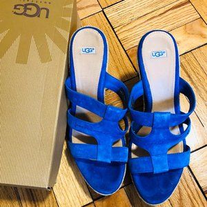 UGG Platform Wedge Slide Sandal